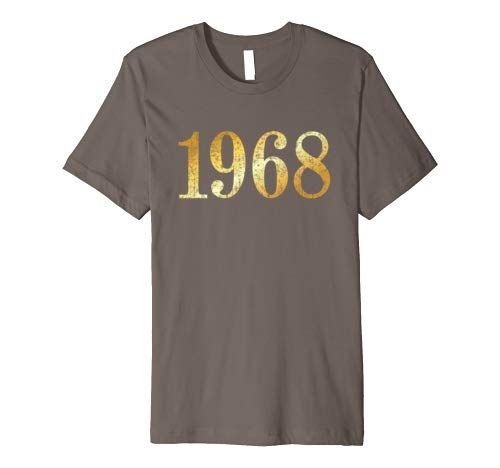 1968 Geburtstag T-Shirts und Geschenke
