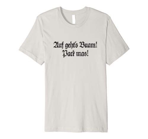 Bayern T-Shirts für zupackende Boarische Buam
