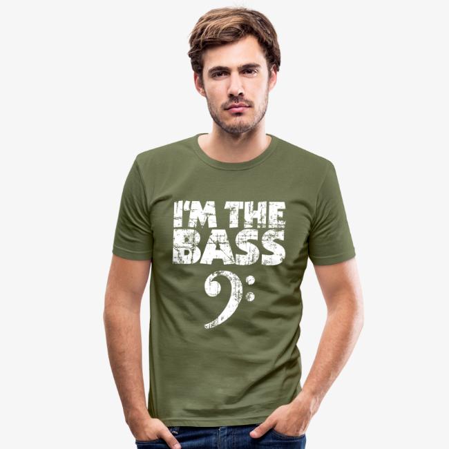 I'm the Bass T-Shirt für Bassisten